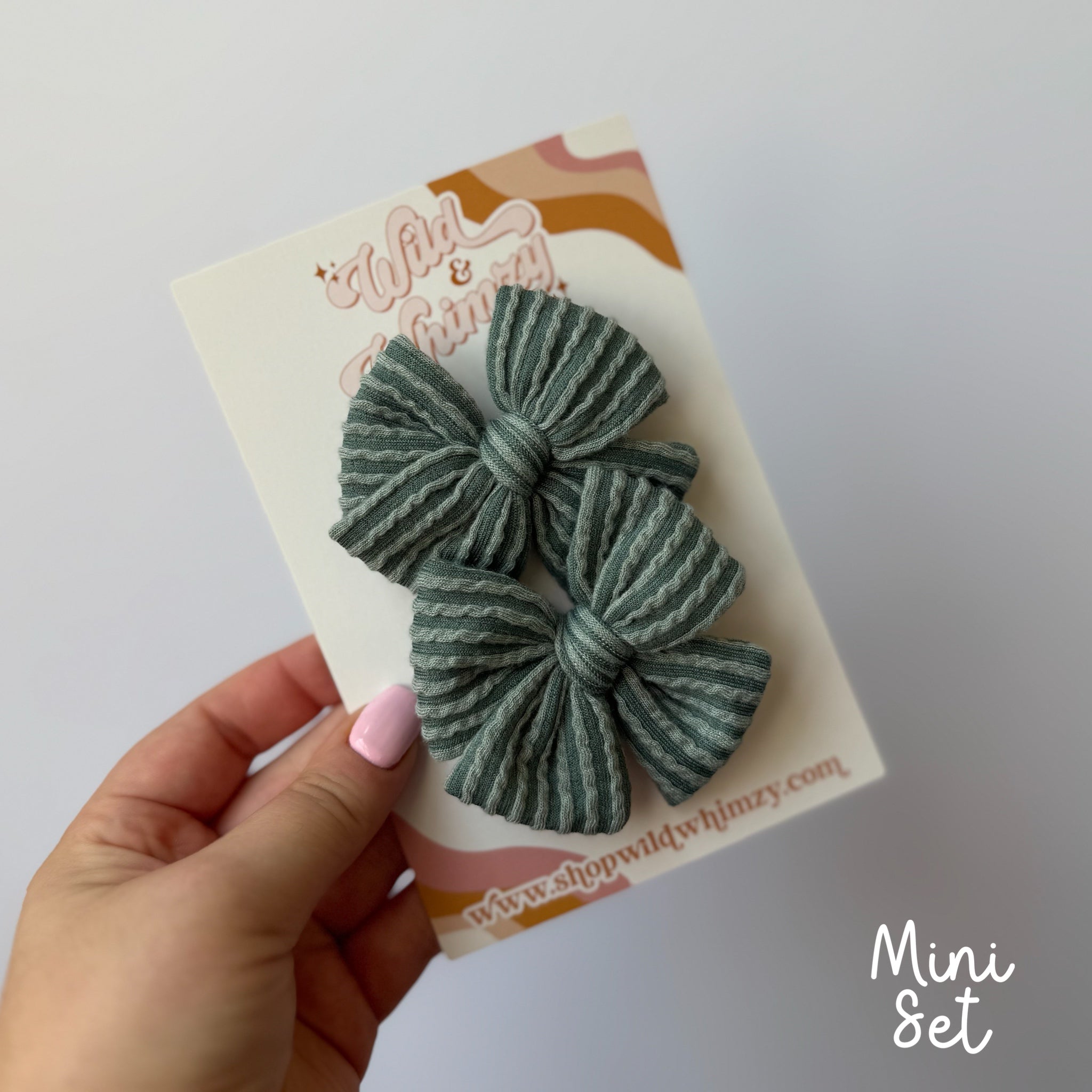 Blue Sage - Ellie Bows