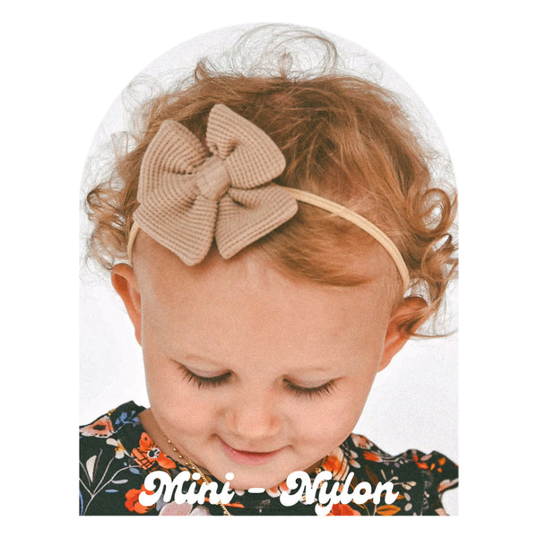 Fawn Cashmere Waffle - Ellie Bows