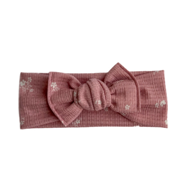Mauve Dainty Floral - Headband