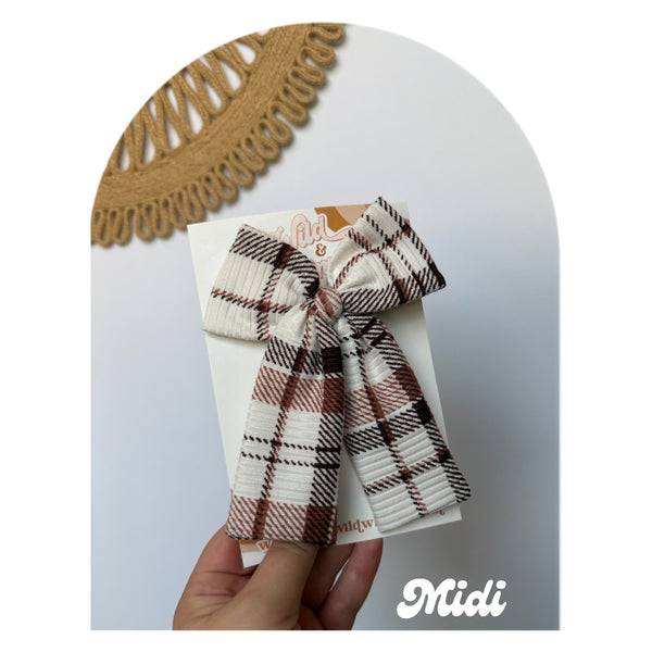 Fall Plaid - Ellie Bows