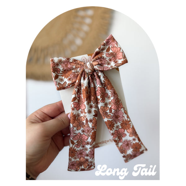 Girly Fall Floral- Ellie Bows