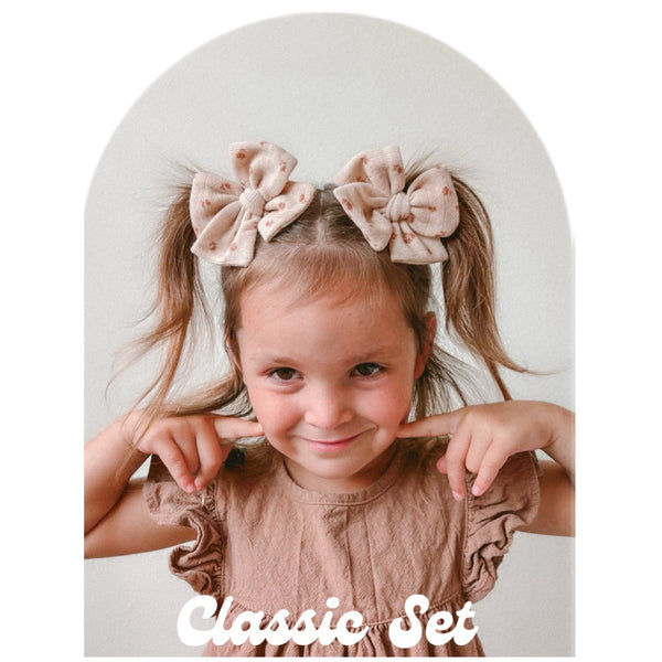 Vintage Bloom Pointelle - Ellie Bows