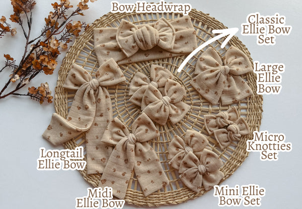 Vintage Bloom Pointelle - Ellie Bows