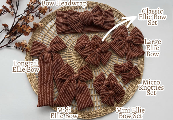 Chestnut Urban Rib - Ellie Bows