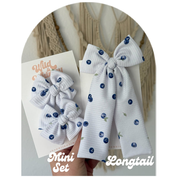 Blueberry Babe - Ellie Bows