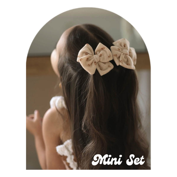 Vintage Bloom Pointelle - Ellie Bows