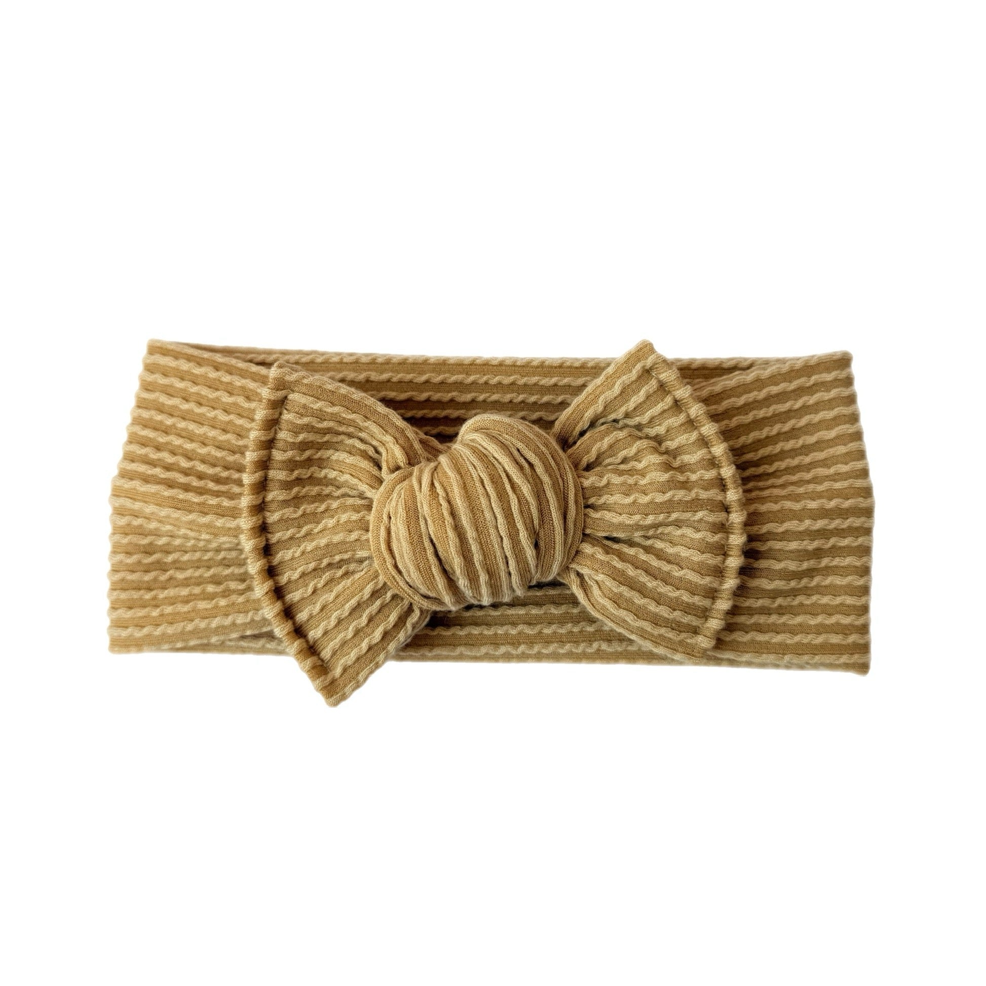 Muted Mustard - Bow Headband