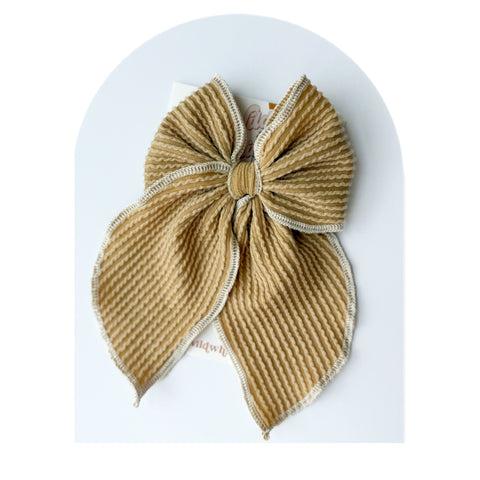 Muted Mustard - Grace Bow