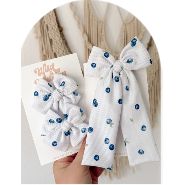 Blueberry Babe - Ellie Bows