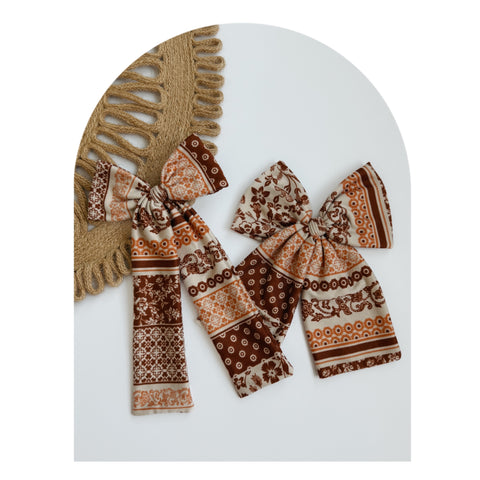 Paisley Stripe - Ellie Bows